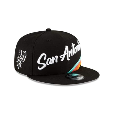 San Antonio Spurs Gorra | New Era NBA City Edition 9fifty Snapback Cap Mexico - Negros